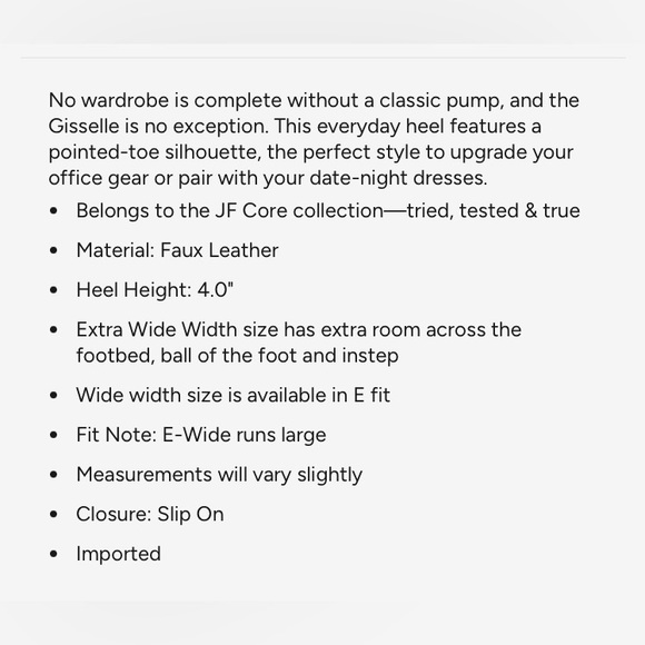 NWT classic black heels - Picture 5 of 5